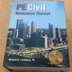 NEW PE Civil Reference Manual ISBN 9781591265702
